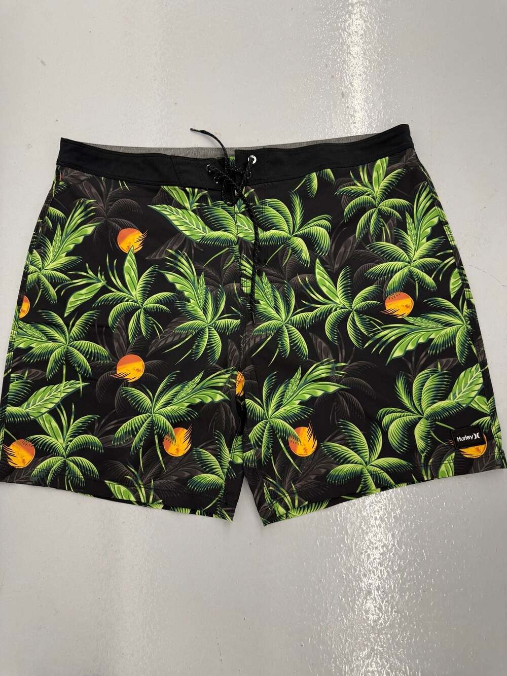 Hurley Phantom Tropical Palm Print Board Shorts